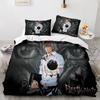 3D Death Note Anime Bedding Set Soft Quilt Duvet Cover With Pillowcase For Single Twin Full Queen King Size Decorative Bed