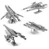 Spaceship Mass Effect Normandy SR2 3D Puzzle Model Kits DIY Laser Cut Assemble Jigsaw Toy GIFT for Children