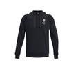 Under Armour Rose Letter Print Heavyweight Cotton Training Hoodie Men Hoodies Black 1379688-001