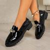 Ladies Shoes  Brand Slip-on Women's High Heels Fashion Metal Decoration Office and Career New Plus Size High Heels
