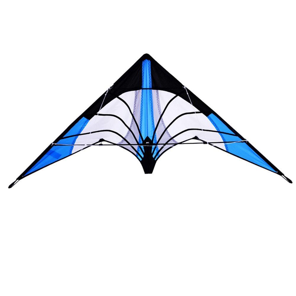 48 Inch Blue Stunt Kite Professional Dual Line Sport Kite New Arrive Large Delta Kite Friend Game