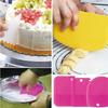 3PCS Fondant Scraper Tool Set Professional Cake Decorating Smoother Baking Pastry Icing Tool Perfect for Smooth Edges