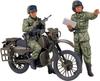 Tamiya 1/35 Military Miniature Series No. 245 Japan Ground Self-Defense Force Motorcycle Reconnaissance Set Plastic Model 35245