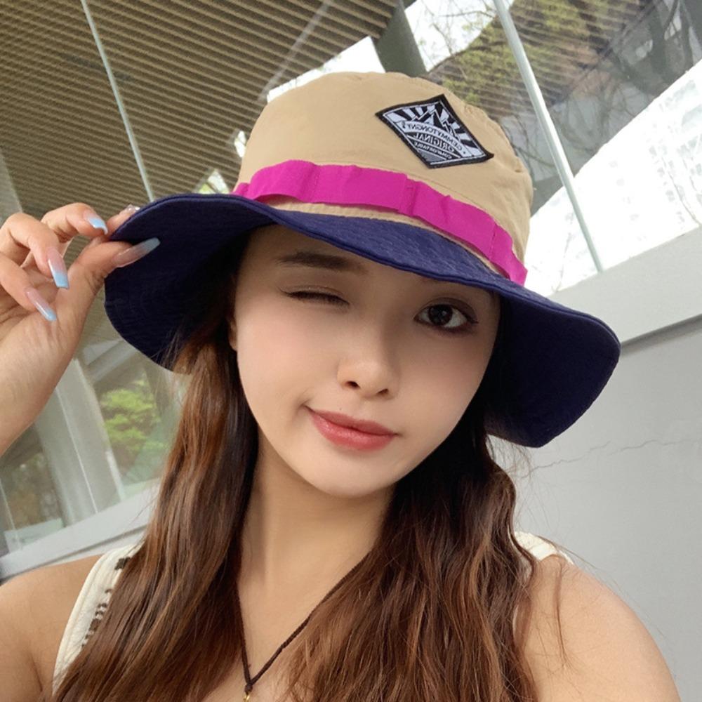 Quick-drying Fisherman Hat Visor Bucket Hat Mountaineering Packable Hat  Women
