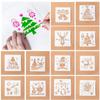 Stamp Album Decorative DIY Craft PaintingTemplate Scrapbooking Merry Christmas Layering Stencils