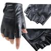 Half-finger Gloves Driving Men's Touch Screen Short Thin Autumn and Winter Hand Repair Velvet Warm Simulation Leather