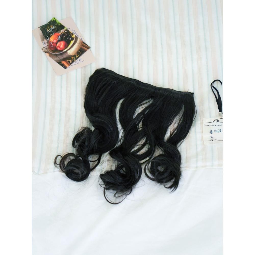 Daiso Hair Extension 5 Pin Black