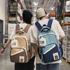 Schoolbag Men's Large Capacity Middle School Student Backpack Couple's Backpack