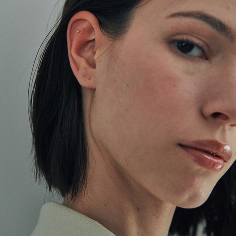 Green [10k Gold] Two.k.39 / Very Ball Piercing