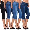 Women Jeans High Waist Jeans High Elastic Plus Size Stretch Jeans Washed Denim Skinny Pencil Pants