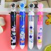 Return To School Season 5pcs Astronaut Styling Ten-color Ballpoint Pen High-value Stationery Oily Pen Color Hand-door Pen Multi-color Graffiti Pen
