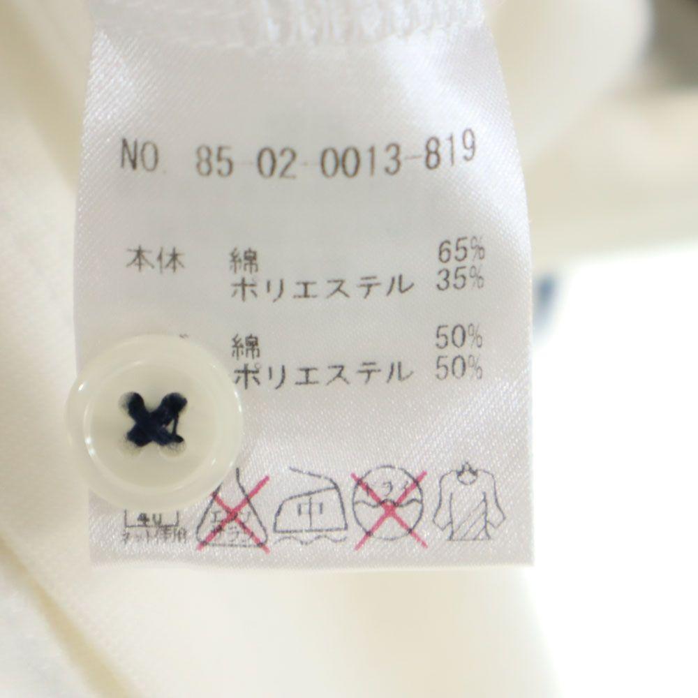 BEAMS GOLF Golf Short Sleeve Polo Shirt M Blue Women Used