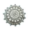 Moroccan Ethnic Style Hand-embroidered Round Pillowcase Living Room Sofa Cushion Ball Indian Decorative Pillow