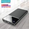 Power Bank Kuulaa 10000мАч с цифровым индикатором заряда