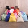 10Pcs 10X14Cm Jute Gift Bag Handmade Natural Bag Cotton Linen Gift Packaging Bag Jewelry Storage Bag