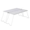 Boundless Voyage Titanium Grid Grill Stand Fold Grill Trivet Net Table Mini Cooking Table Low Table Lightweight Solo Camping Barbecue Outdoor
