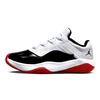 Air 11 CMFT Low GS White University Red Детские кроссовки Черные CZ0907-102