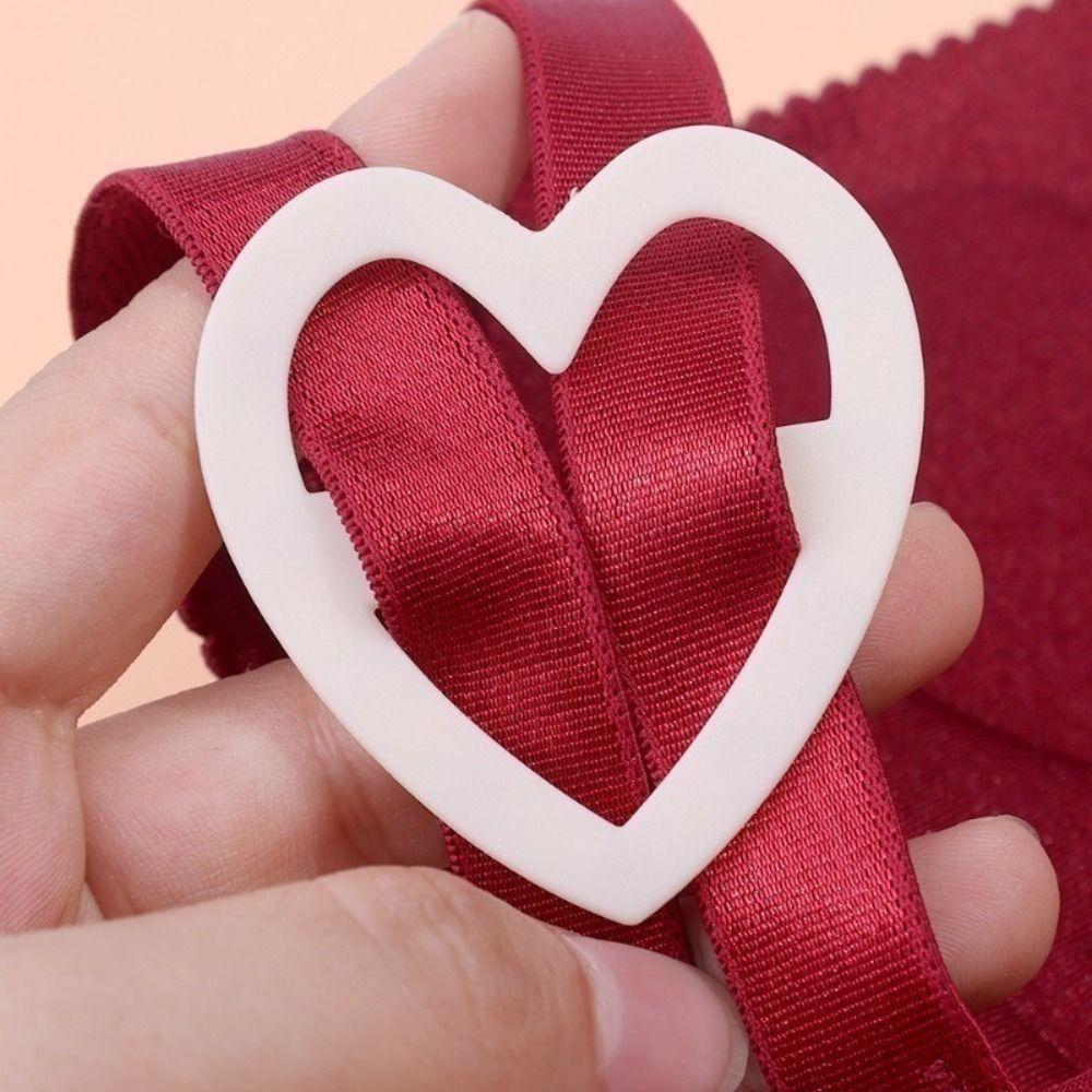 Butterfly/Flower/Heart Shape Women's Bra Anti-Slip Buckle Bra Shoulder Strap Cross Retainer