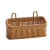 Kitchen Wall Storage Solution For Vegetables And Spices Woven Wall Hanging Storage Basket