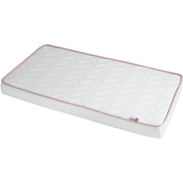TINEO GROWTH Mattress - Evolutionary - 2 Support Sides : Firm and Soft - 60x120x12 Cm