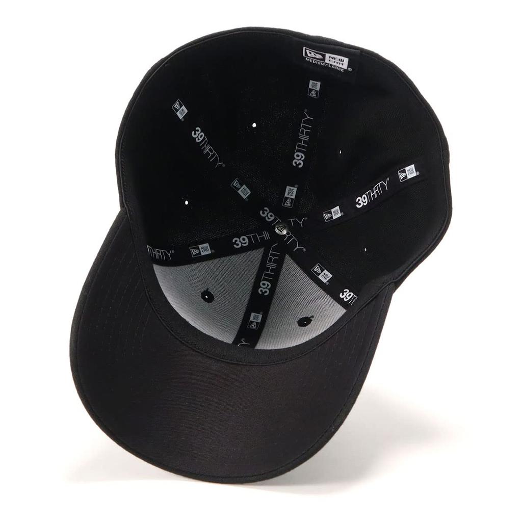 [New Era] Cap 39THIRTY Wordmark Logo Black