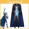 Halloween Cosplay Megamind Jumpsuit Cloak Set Performance Costume Adult For