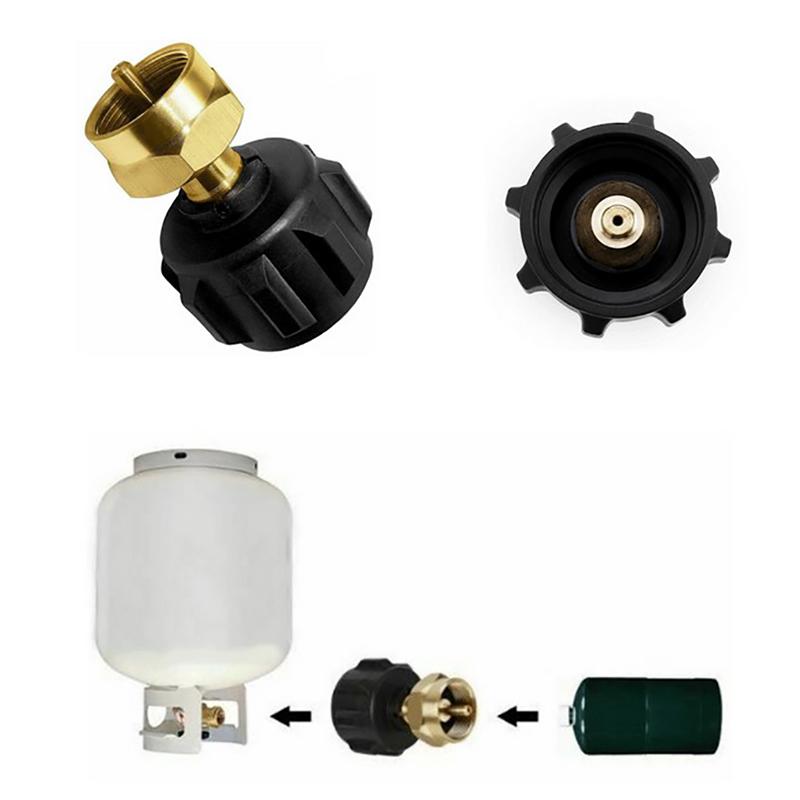 Tank Gas Propane Refill Adapter Qcc1 Regulator Valve Converter Adapter Bbq Tools