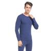 Men's Silk Cashmere Thermal Underwear Set: Velvet-Enhanced for Autumn and Winter