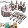 25-110mm Dia Glass Hole Saw Diamond Tipped Tile Ceramic Marble Drill Bit Cutter 