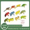 Tropical Rain Frog and Goldfish Model Toys - Set of 12 Animal Models