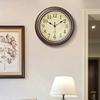 Wall Clock Vintage Silent Non-ticking Battery Operated Hanging Clock for Living Room Home Decoration