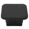Trailer Hitch Cover Rubber Universal Black Flexible Tow Receiver Tube Cap Plug for Vehicles