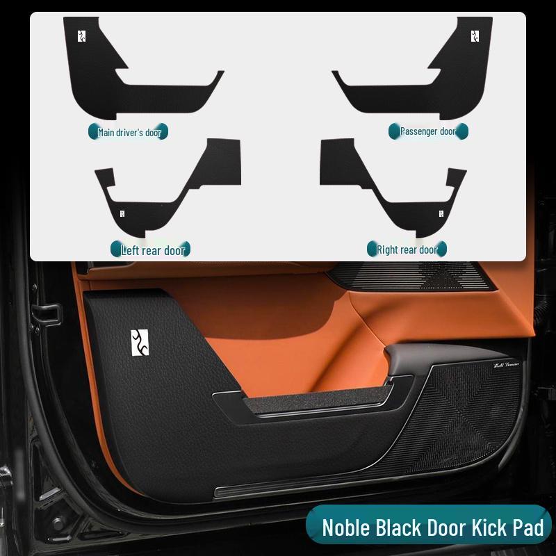 BYD Yangwang U8 Car B-Pillar Anti-Kick Pad & Protection Sticker for 24 Models