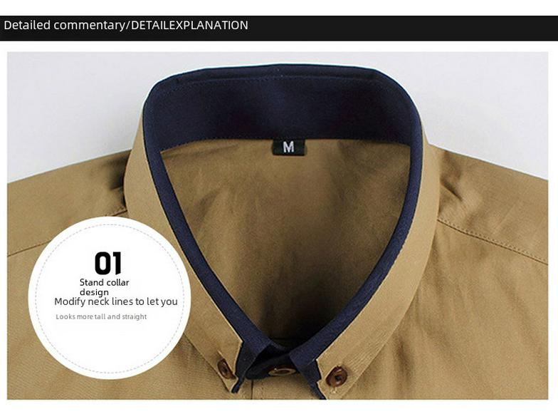 Men's Slim Fit White Short Sleeve Business Casual T-Shirt