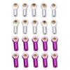 10pcs Link Rod End Joint Aluminum M3 Metal Ball End  Holder for AXIAL SCX10 1/10 RC Car