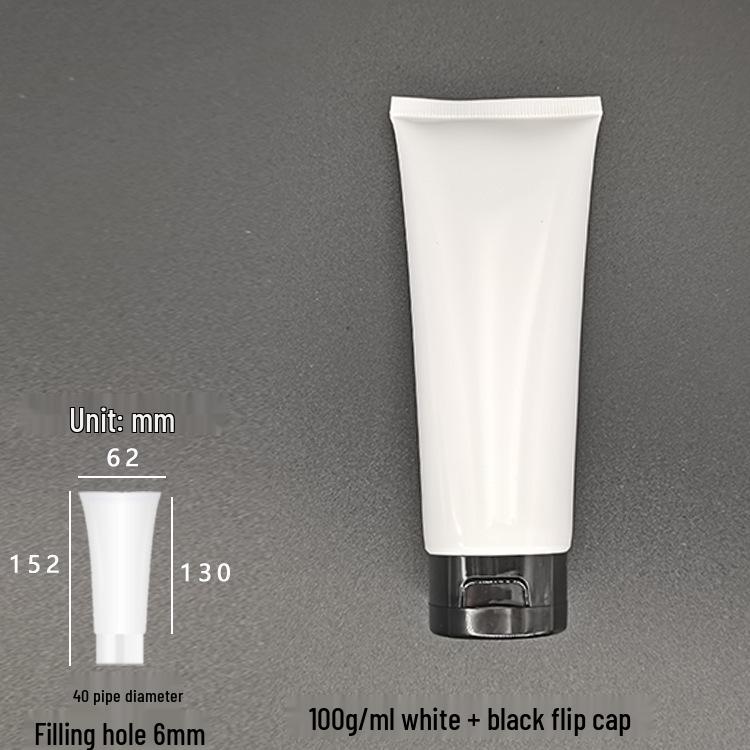 100ml Pearl White Frosted Skin Care Cosmetic Sub-Bottle Packaging