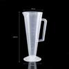 Transparent Plastic Corrugated Cup 25/50/100/250/500ml Measuring Jugs Seasoning Measuring Cup
