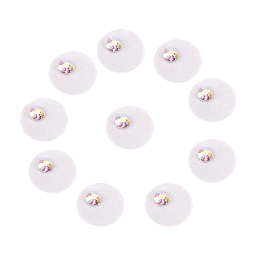 10pcsbox Clear Dental Tooth Nail Decoration Crystal Gem Rhinestone Colorful