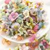 300 Pcs Artificial Mini Flower Heads, Colorful Silk Fake Multicolor Small Daisy for DIY Holiday Wedding Party Home Garden Decoration