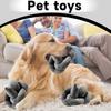 Неразрушимые игрушки для собак, интерактивные игрушки для собак, жевательные игрушки, неразрушимые пищащие игрушки для собак, мягкие плюшевые игрушки для игр и дрессировки