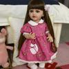 Realistic Reborn Baby Dolls Girl 55 Cm Full Silicone Vinyl Lifelike Princess Baby Newborn Doll DIY Kids Playmates Toy Birthday Christmas Gift