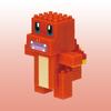 Nanoblock Pokemon Quest Charmander, Korean Popular Bandai