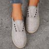 2024 New Ladies Shoes Slip-on Women's Vulcanize Shoes Fashion   High Quality Round Head Light Outdoor Casual Shoes Size 36-43