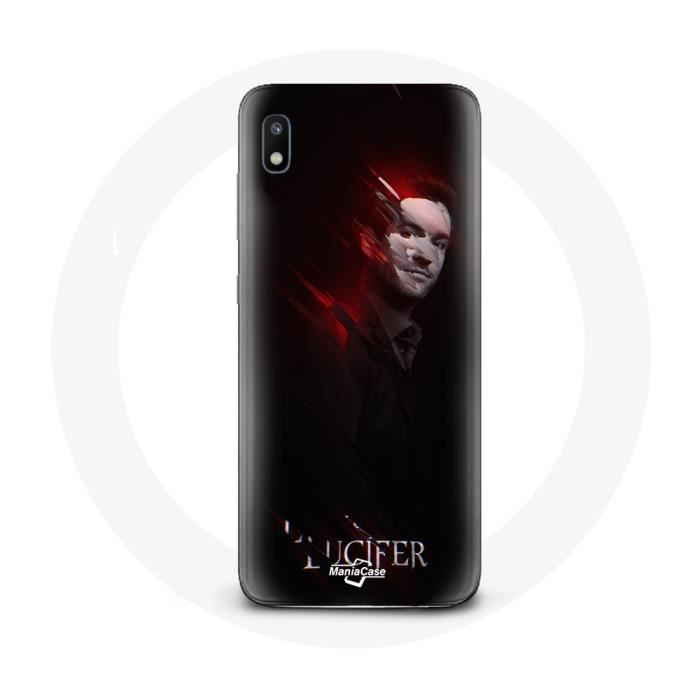 Case - Lucifer - Samsung Galaxy A10 - Flexible - Black - Protection