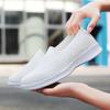 Women'S Newest Summer Shoes Mesh Breathable Sneakers Light Slip On Flat Platform Casual Shoes Ladies Anti-Slip Walking Woven Shoes