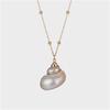 Bohemian Beach Wind Natural Shell Pendant Personality Male and Female Conch Necklace