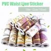 Self Adhesive Wallpaper Sticker PVC Wall Sticker Waterproof Waist Line Wall Sticker Home Decor