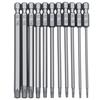 11pcs 12pcs Security Bit Set Tamper Proof Screwdriver Drill Bit Screw Driver Bits Torx Flat Head 1/4" Hex Driver Bits