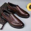 Genuine Leather Man Dress Shoes High Quality Oxfords Footwear Lace Up Mens Casual Business Shoes Luxury Brand Moccasins Loafers