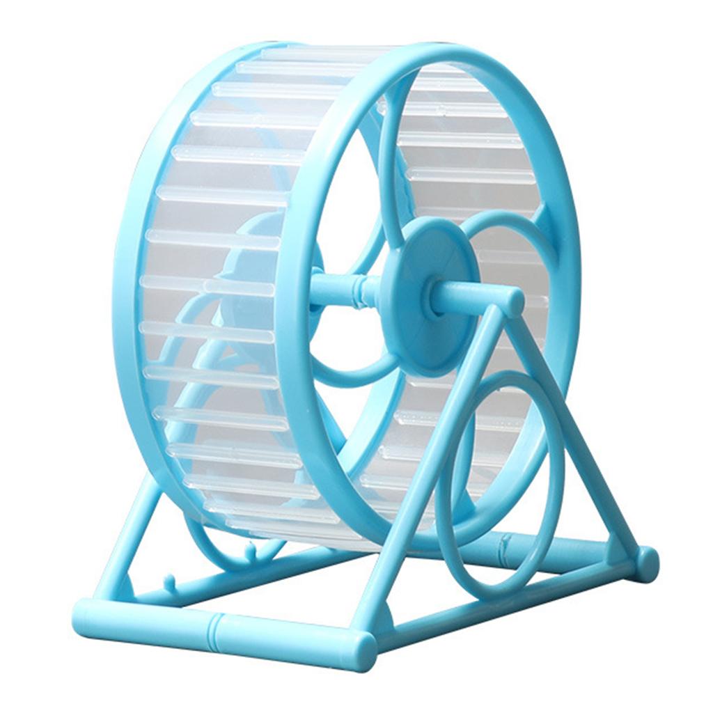 Small Bird Hamster Running Wheel with Stand Household Running Jogging Toy Playing Wheel Household Running Jogging Toy